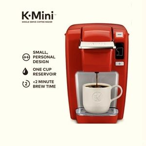 Keurig K-Mini Red Coffee Maker model K10